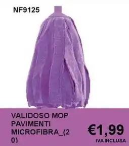 Italy Cash and Carry Validoso mop pavimenti microfibra offerta