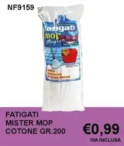 Italy Cash and Carry Fatigati mister mop cotone offerta