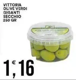 Vantaggio Cash&Carry Vittoria olive verdi giganti secchio offerta