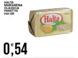 Vantaggio Cash&Carry Halta margarina classica panetto offerta