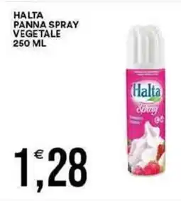 Vantaggio Cash&Carry Halta panna spray vegetale offerta