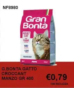 Italy Cash and Carry G.bonta gatto croccant manzo offerta