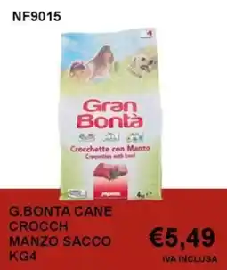 Italy Cash and Carry G.bonta cane crocch manzo sacco offerta