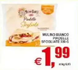 Pewex Mulino bianco piadelle sfogliate offerta