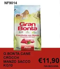 Italy Cash and Carry G.bonta cane crocch manzo sacco offerta