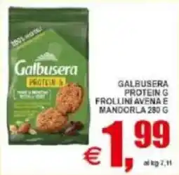 Pewex Galbusera protein g frollini avena e mandorla offerta