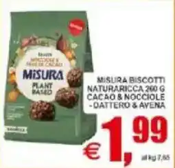Pewex Misura biscotti naturaricca cacao & nocciole, dattero & avena offerta