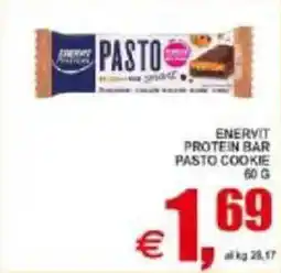 Pewex Enervit protein bar pasto cookie offerta