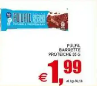 Pewex Fulfil barrette proteiche offerta
