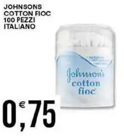 Vantaggio Cash&Carry Johnsons cotton fioc 100 pezzi italiano offerta