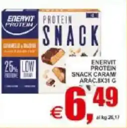 Pewex Enervit protein snack caram arac. offerta