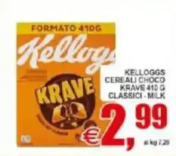 Pewex Kelloggs cereali choco krave classici, milk offerta