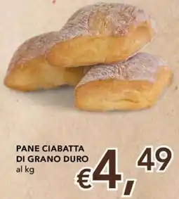 Migross Superstore Pane ciabatta di grano duro offerta