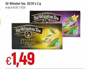 Famila Sir Winston Tea 35/20 x 2g offerta