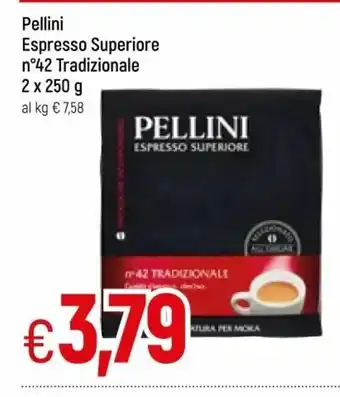 Pellini Espresso Superiore n 42 Tradizionale 2 x 250g