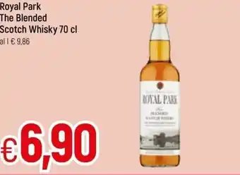 Famila Royal Park The Blended Scotch Whisky 70cl offerta