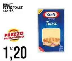 Vantaggio Cash&Carry Kraft fette toast offerta