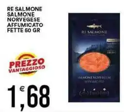 Vantaggio Cash&Carry Re salmone salmone norvegese affumicato fette offerta