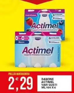 Vantaggio Cash&Carry Danone actimel offerta