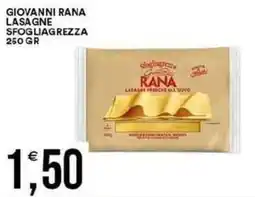 Vantaggio Cash&Carry Giovanni rana lasagne sfogliagrezza offerta