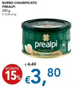 Migross Superstore Burro chiarificato PREALPI offerta