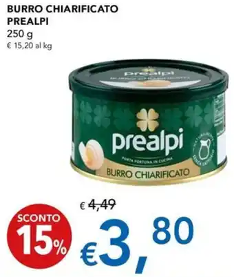 Migross Superstore Burro chiarificato PREALPI offerta