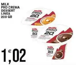 Vantaggio Cash&Carry Milk pro crema dessert linea offerta