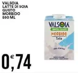 Vantaggio Cash&Carry Valsoia latte di soia gusto morbido offerta