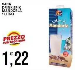 Vantaggio Cash&Carry Saba drink brik mandorla offerta