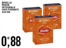 Vantaggio Cash&Carry Barilla pasta integrale offerta