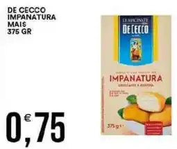 Vantaggio Cash&Carry De cecco impanatura mais offerta