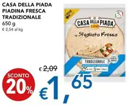 Migross Superstore Casa della piada piadina fresca tradizionale offerta