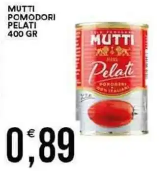 Vantaggio Cash&Carry Mutti pomodori pelati offerta