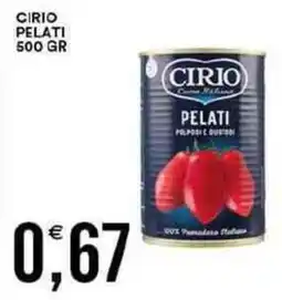 Vantaggio Cash&Carry Cirio pelati offerta
