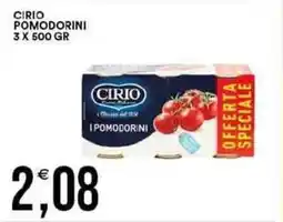 Vantaggio Cash&Carry Cirio pomodorini offerta
