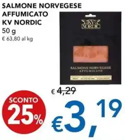 Migross Superstore Salmone norvegese affumicato KV NORDIC offerta