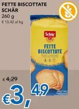 Migross Superstore Fette biscottate SCHÄR offerta