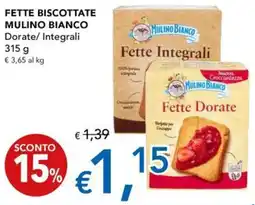 Migross Superstore Fette biscottate MULINO BIANCO offerta