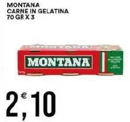 Vantaggio Cash&Carry Montana carne in gelatina offerta
