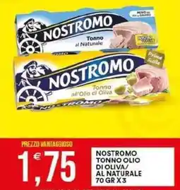 Vantaggio Cash&Carry Nostromo tonno olio di oliva/ al naturale offerta