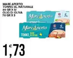 Vantaggio Cash&Carry Mare aperto tonno al naturale / olio di oliva offerta