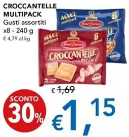 Migross Superstore Croccantelle multipack offerta