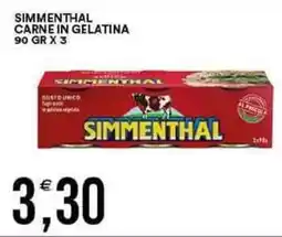 Vantaggio Cash&Carry Simmenthal carne in gelatina offerta