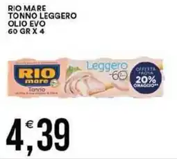 Vantaggio Cash&Carry Rio mare tonno leggero olio evo offerta