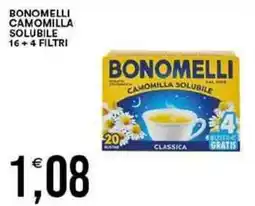 Vantaggio Cash&Carry Bonomelli camomilla solubile 16+4 filtri offerta