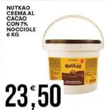 Vantaggio Cash&Carry Nutkao crema al cacao con 7% nocciole offerta