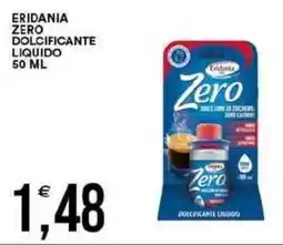Vantaggio Cash&Carry Eridania zero dolcificante liquido offerta