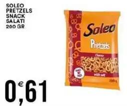 Vantaggio Cash&Carry Soleo pretzels snack salati offerta