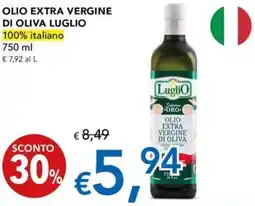Migross Superstore Olio extra vergine di oliva LUGLIO offerta