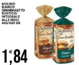 Vantaggio Cash&Carry Mulino bianco granbauletto rustico/ integrale alle noci offerta